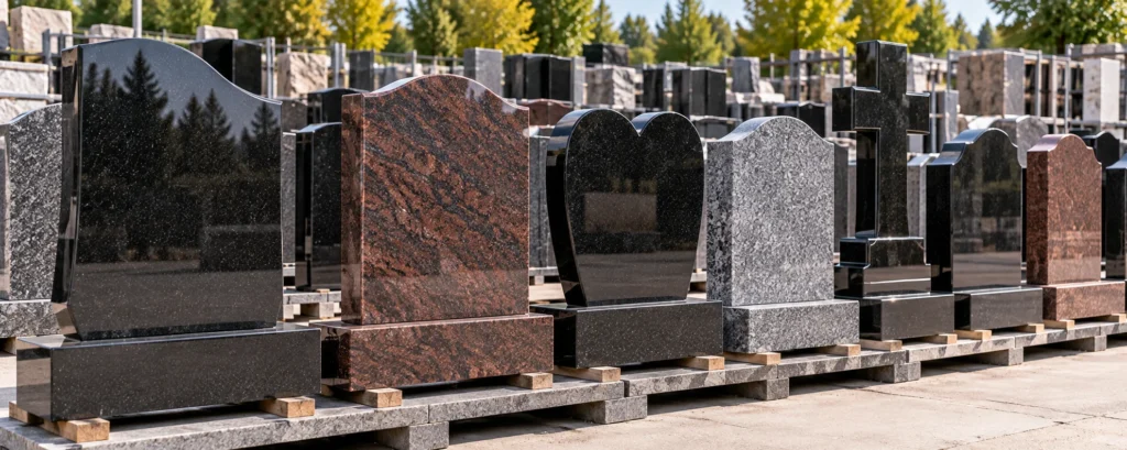 granite monument blanks stock